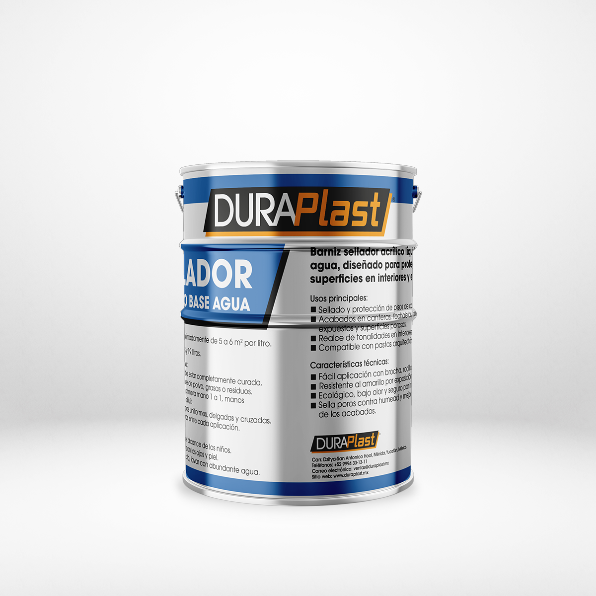 Sellador Base Agua Brilloso Duraplast