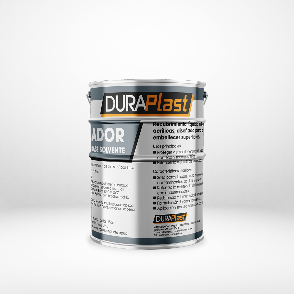 Sellador Base Solvente Brilloso Duraplast