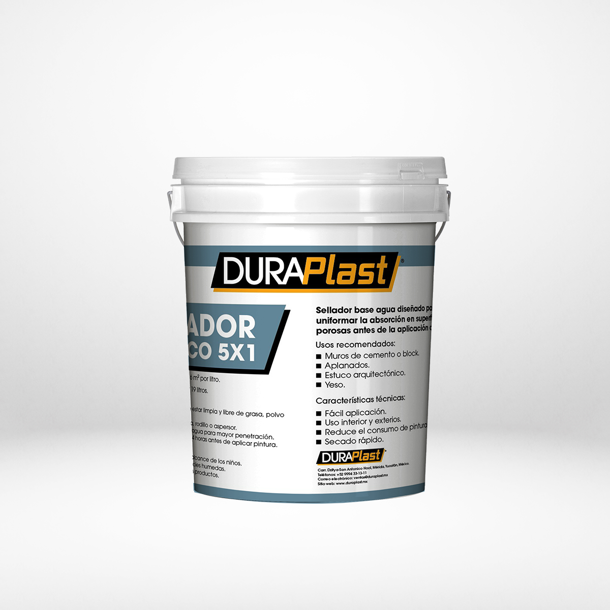 Sellador Vinílico 5 x 1 Brilloso Duraplast